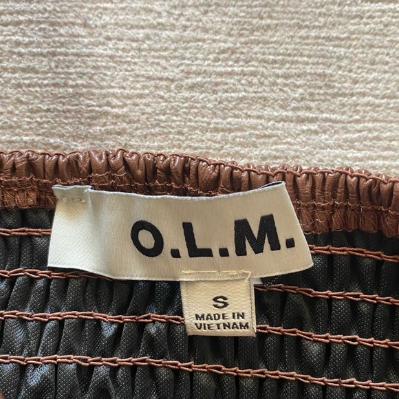 Leather Corset NWOT - Picture 4 of 4